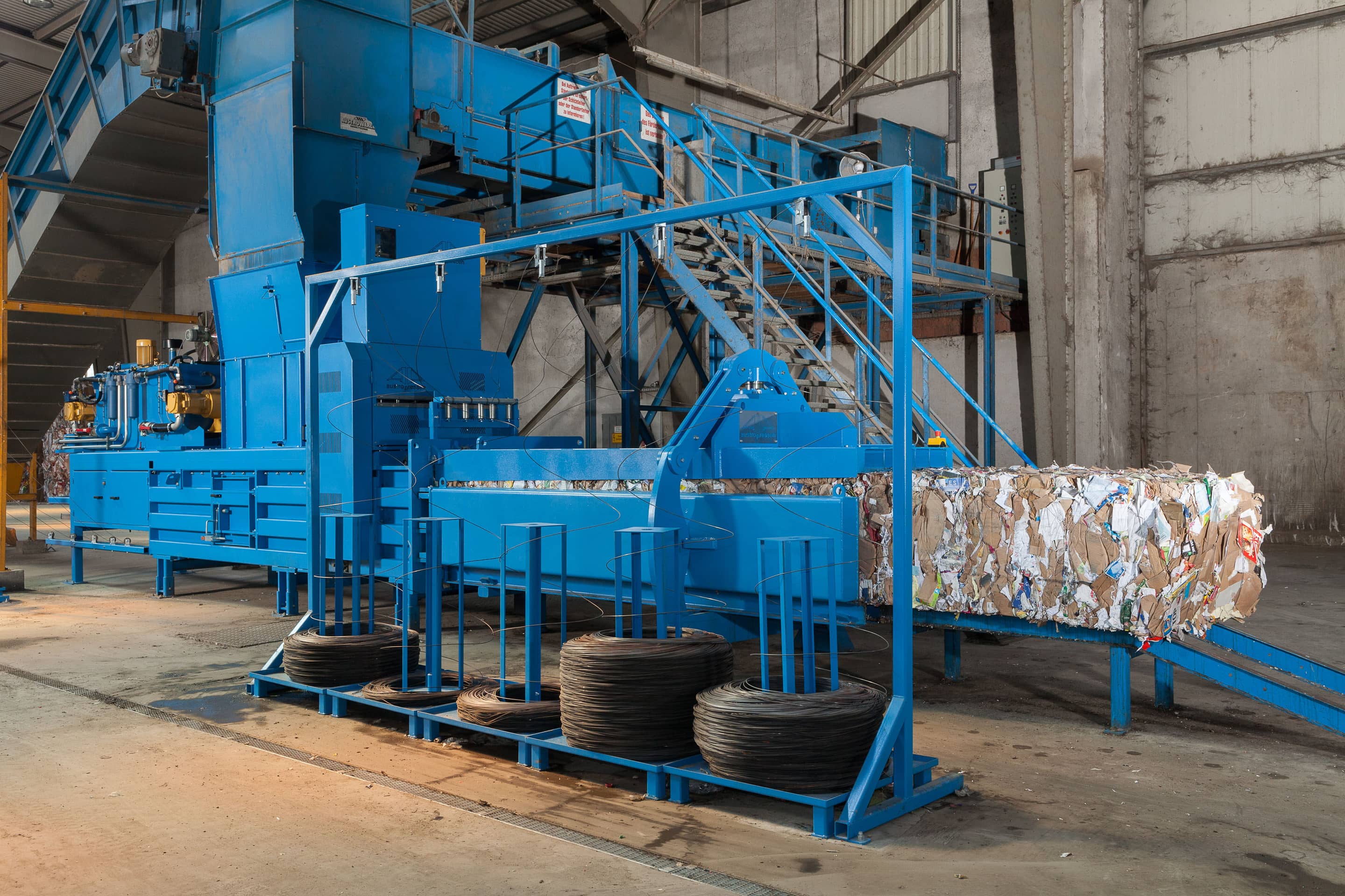 Systematic disposal at Zellinger's waste management center