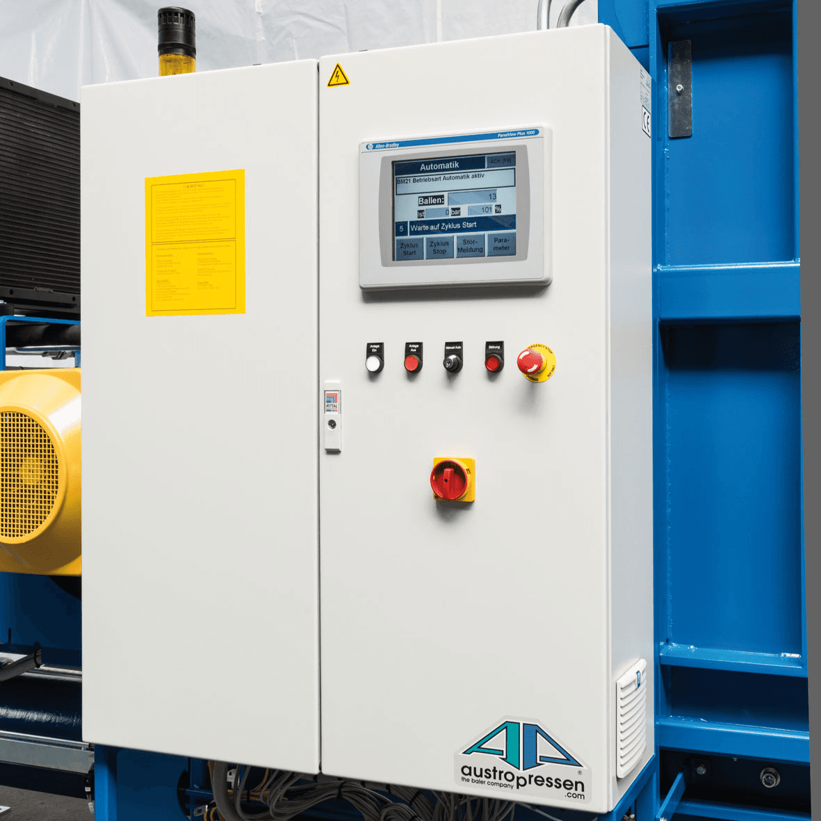 Austropressen can and scrap baler DS-A