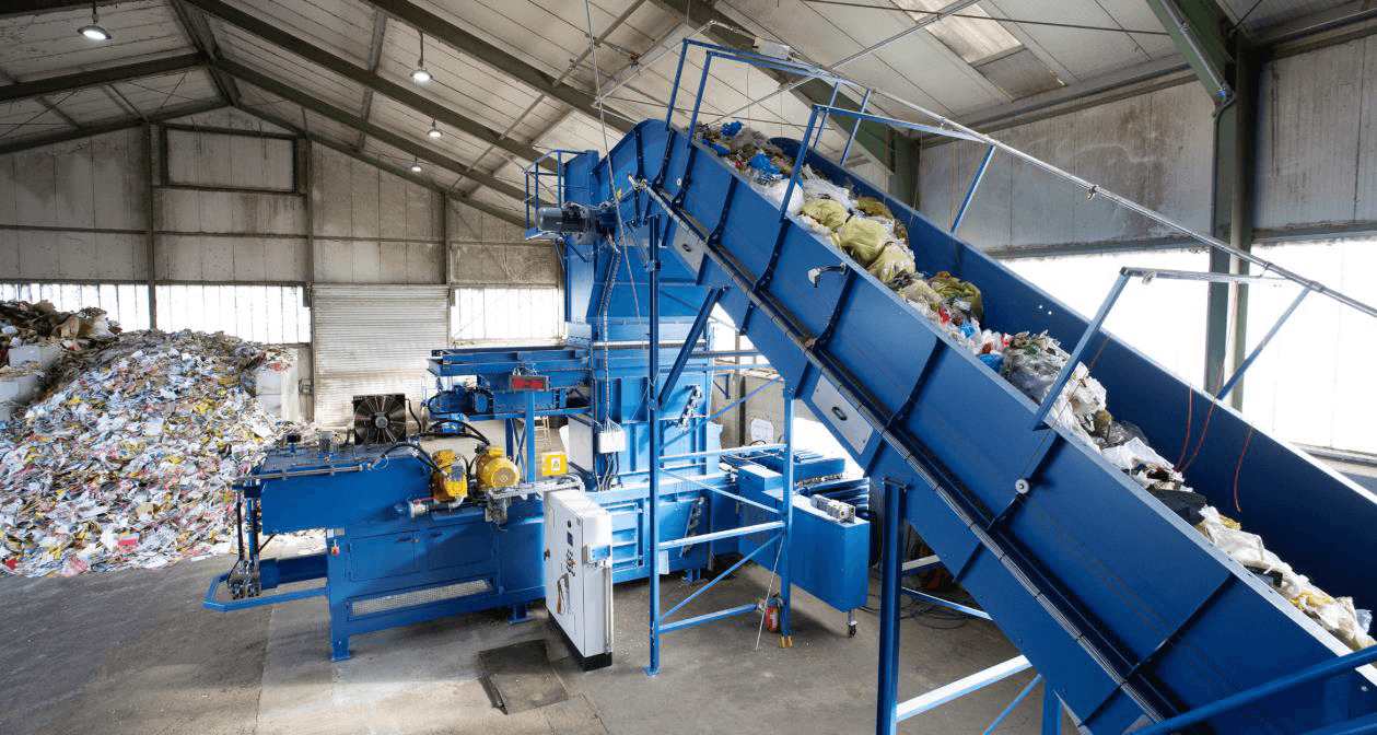 Strong channel baling press for Nemetz Entsorgung Austria
