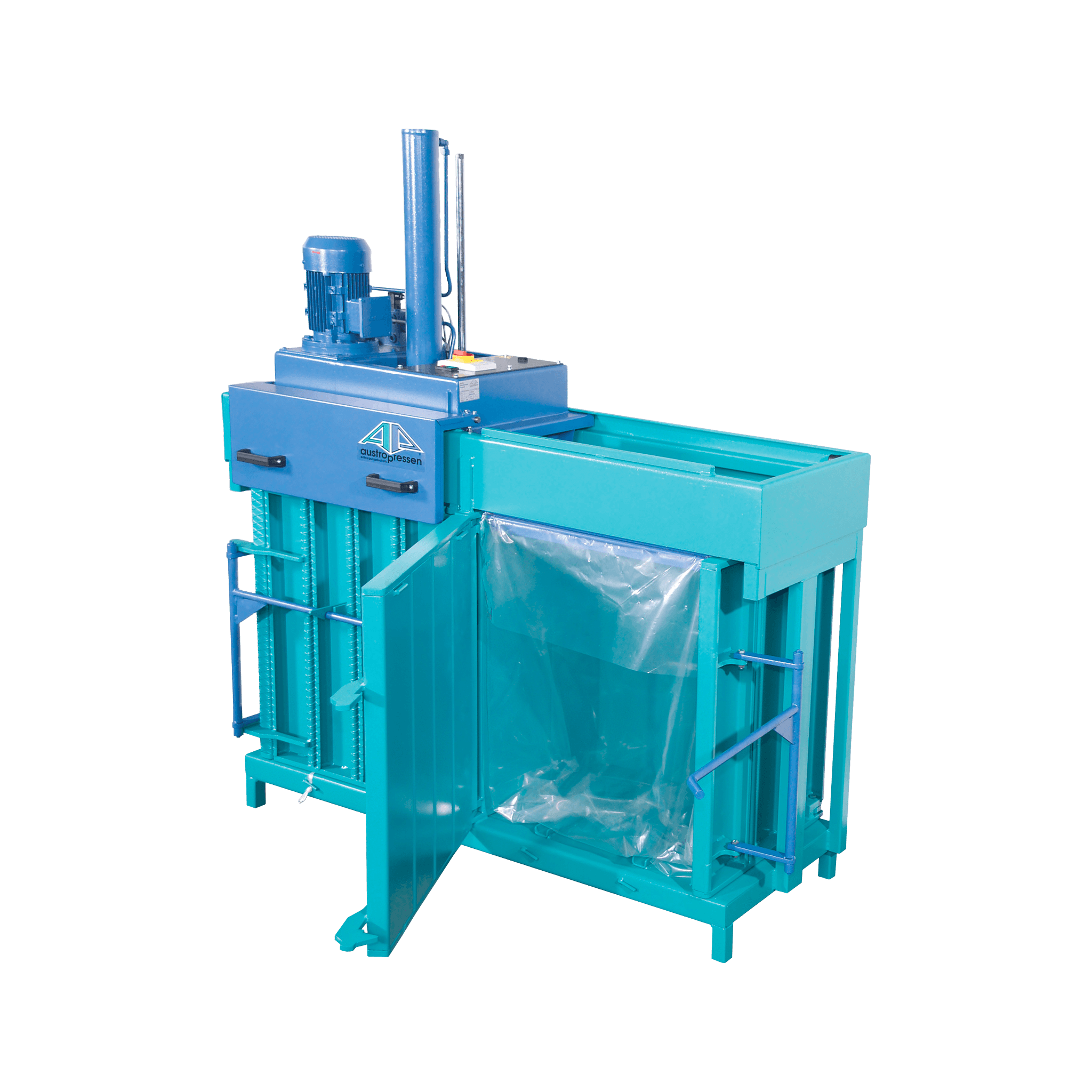 Multi-Chamber Baler with bagging attachment Kompakt K652S Austropressen